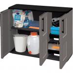 Plastic utility cupboards - 1 shelf 413921