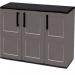 Plastic utility cupboards - 1 shelf 413921