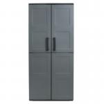 Plastic utility cupboards - 3 shelves 413922