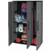 Plastic utility cupboards - 3 shelves 413923