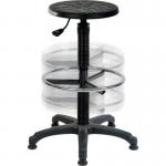 Industrial draughter high stool with adjustable footring 413934