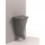 Wall mounted pedal bin 414043