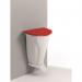 Wall mounted pedal bin 414044