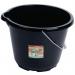 12L Black general purpose bucket 414239