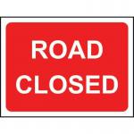 600 X 450 mm Temporarysign - Road Closed 414719