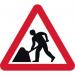 600 mm Tri. Temporarysign - Men at Work 414721