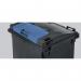 1100L flat lid (lid in lid) wheelie bin 414757