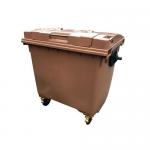 1100L flat lid (lid in lid) wheelie bin 414760