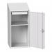 Document Station Withsloping Top 500 mm Wide - Light Grey 414842