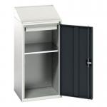 Document Station With Sloping Top 500mm Wide - Anthracite 414843