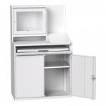 Computer Workstation - Light Grey 414851