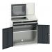 Computer Workstation - Anthracite 414852