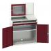 Computer Workstation - Red 414853