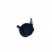 Furniture Castor, 50 mm Dia., Nylontyre, Braked - A 525 Poi 050 l 51-8 (8 X 158 Threaded Stem) 414860