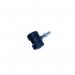 Furniture Castor, 35 mm Dia., Nylon Tyre,- 5920 Uoi 035 l 51-10 Low Height (8 X 1510 Threaded Stem) 414863