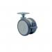 Twin Castor, 50 mm Dia., Polyurethane Tyre Braked (load 100 Kg) (38 X 3810 Plate Fitting) 414878