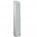 Laminate Splash Door Lockers Withsloping Top - 1 Compartment - Light Grey Door 415079