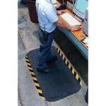 Floor Mat, Diamond Grip,16 mm Thick, Yellow Border 117 X 175 cm 415225
