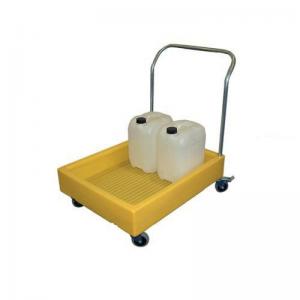 Lightweight plastic platform drum trolley 415255