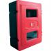 Front Loader Fire Extinguisher Cabinetblack & Red, 720 X 585 X 270 415269