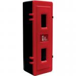 Front Loader Fire Extinguisher Cabinetblack & Red, 830 X 330 X 265 415274