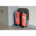 Flat bottom fire extinguisher stands 415281