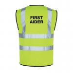 Hi Vis Vest - Mediumwith Print First Aider 415459