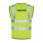 Hi Vis Vest - Xlargewith Print Visitor 415475