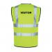 Hi Vis Vest - Xlargewith Print Visitor 415475