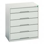 Medium Duty Greygrey Drawercabinets,1 X 125 mm and 4 X 175 mm Drawers 415508