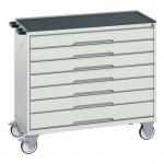 Verso Drawer Cabinet Greygreyh X W X D 965 X 1050 X 550 Mm, with 7 Drawers 415538