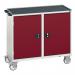 Mobile Cabinet Greyredwith Two Cupboards 415549