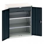 Kitted Cupboard Anthracitegrey 800 Wide 1 Drawer 2 Shelves 415575