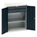 Kitted Cupboard Anthracitegrey 800 Wide 2 Drawers 1 Shelf 415578