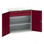Kitted Cupboard Redgrey 1050 Wide 2 Drawers 1 Shelf 415588