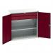 Kitted Cupboard Redgrey 1050 Wide 2 Drawers 1 Shelf 415588