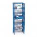 Mail Sort Unit with 6 Compartments Blue 415764