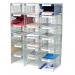 Mail Sort Unit with 18 Compartments Grey 415769