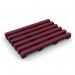 Heronrib 122 cm Mulberryred, Linear Meter 415831