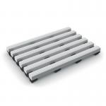 Heronrib, Pvc Leisure Safety Mat, 100Cm X 10M White 415834