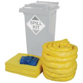 Refill kit for 120L wheelie bin spill kit, chemical 416163