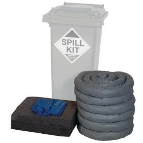 Refill kit for spill kit - 120L wheelie bin, general purpose 416178