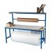 1500 mm X 750 mm X 900 mm Mdf Top Packingworkbench with Mdf Upper Shelf, Drawer, 2 Rolls 416210