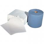 Spillpod Duo Refill Pack: Oiland Fuel Blue Paper Roll & 75 Absorbent Pads 416235