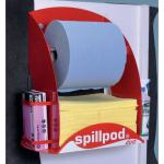 Spillpod Duo Refill Pack: Chemicalblue Paper Roll & 75 Absorbent Pads 416237