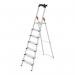 Hailo Comfortlinestepladder, 7 Treads 416354