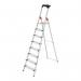 Hailo Comfortlinestepladder, 8 Treads 416355