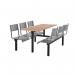 Fast food seating 416573