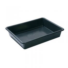 Small Black Tray 645 X 495 X 120mm Pack Of 2 416878