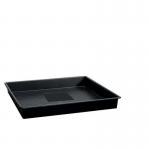 Extra Large Square Black Tray 1200 X 1200 X 120 Mmpack of 2 416879